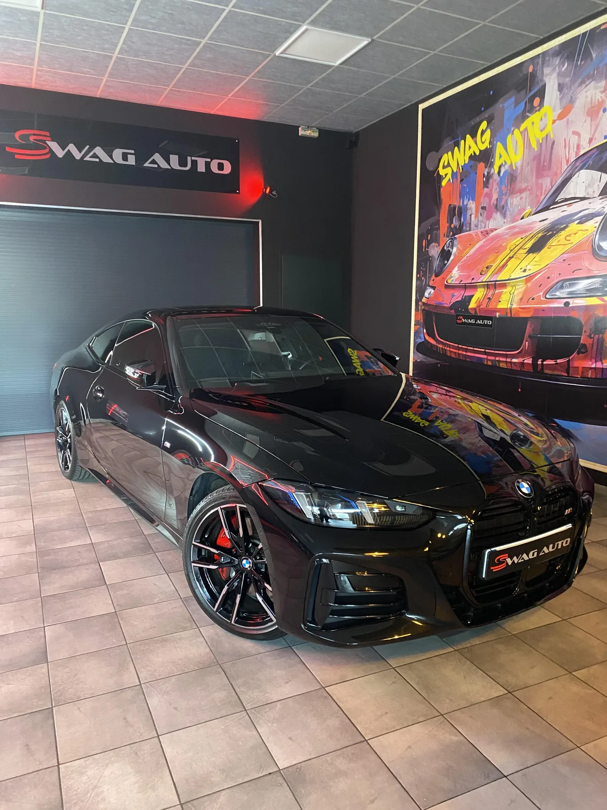 BMW M4 noir — lustrage Swag Auto Nancy