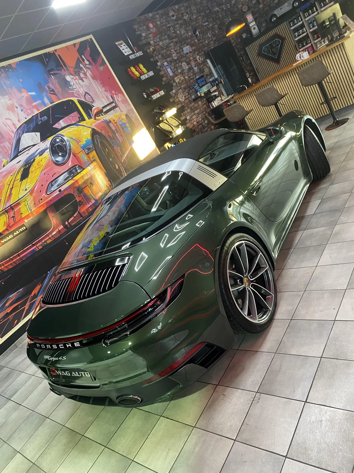 Porsche 911 GT3 RS vert — Swag Auto Nancy