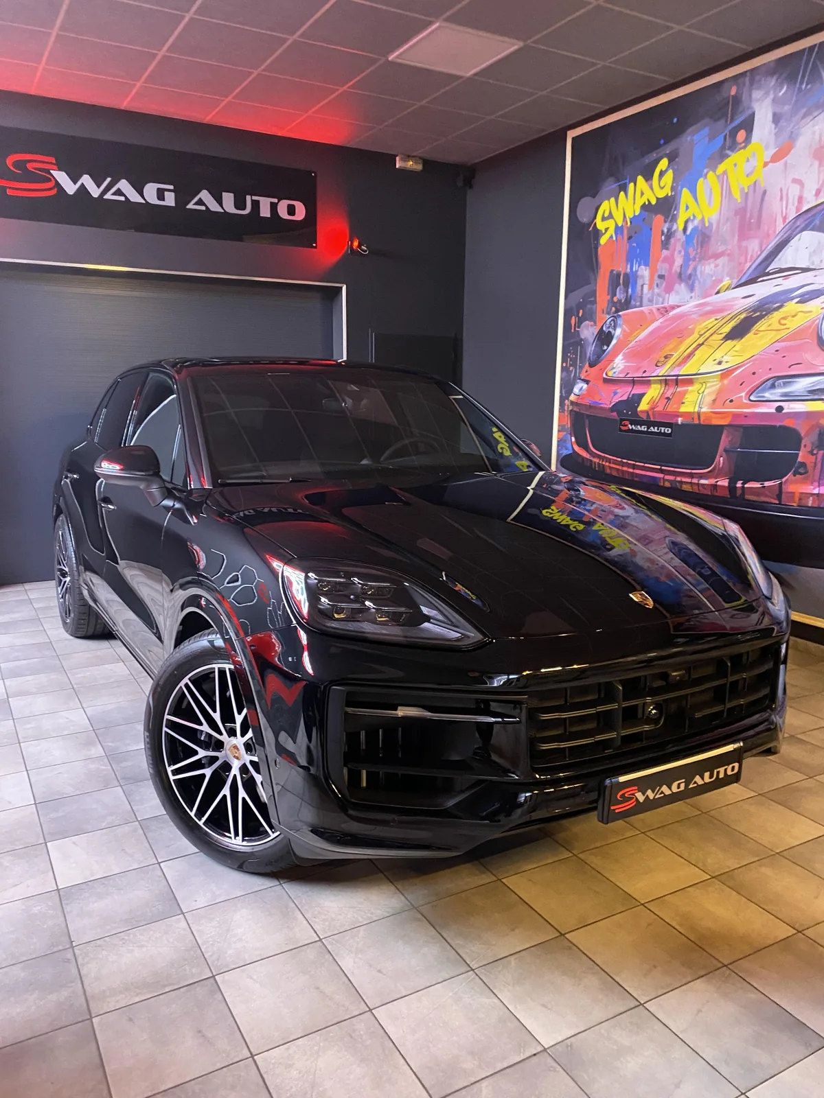 Porsche Cayenne Coupé noir — Swag Auto Nancy